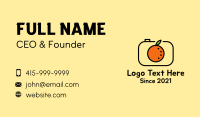 Camera Shop Business Card example 1