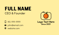 Camera App Business Card example 3