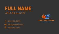 Ice Fire House Business Card