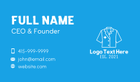 White Doctor Uniform Business Card Design