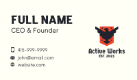 Patriotic Eagle Shield Tactical Business Card