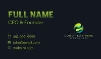 Tech Cyberspace Programming Business Card