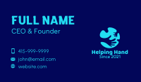 Helping Hands Charity  Business Card Image Preview