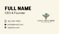 Aztec Aviary Bird Business Card