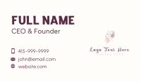 Lady Model Cosmetics Business Card