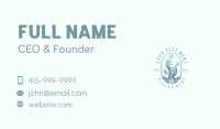 Yoga Spa Hands Business Card