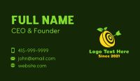 Fresh Lemon Target Business Card Design
