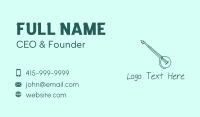 Country Music Business Card example 3