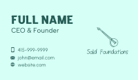 Country Music Business Card example 3