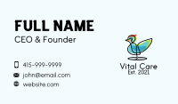 Colorful Wild Duck  Business Card Image Preview