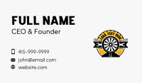 Automotive Wheel Maintenance Business Card Design