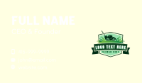 Lawn Grass Cutting Business Card