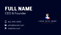 Traditional Filipina Beauty Business Card