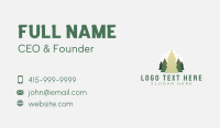 Woodland Tree Jungle Business Card