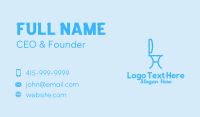 Restroom Business Card example 2