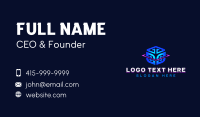 Application Digital Cube  Business Card