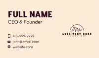 Cow Dairy Livestock Business Card