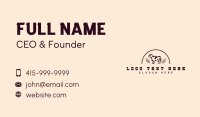 Cow Dairy Livestock Business Card
