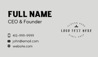 Tavern Business Card example 4