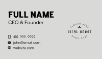 Medieval Winery Wordmark Business Card Image Preview