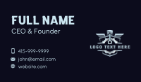 Gear Piston Wings Business Card