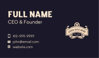 Restaurant Diner Catering Business Card