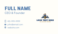 Carpenter Handyman Maintenance Business Card Design