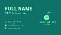 Music Studio Business Card example 3