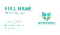 Gradient Shield Bulb  Business Card