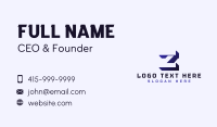 Esports Gaming Tech Letter Z Business Card Design