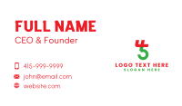 Counting Business Card example 1