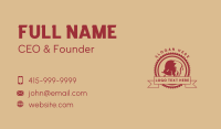 Wild Animal Bison Business Card