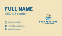 Travel Beach Vacation Business Card