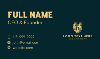 Kingdom Castle Shield Business Card