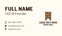 Brick Business Card example 3