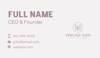 Feminine Cosmetics Beautician  Business Card Image Preview