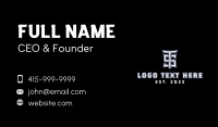 T & S Gaming Monogram Business Card