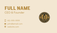 Woodcutter Business Card example 3