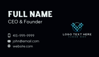 Cyber Network Technology Business Card Design