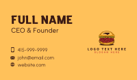 Pork BBQ Burger Business Card