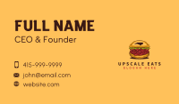 Pork BBQ Burger Business Card Image Preview