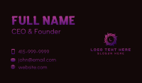 Tech Circuit App Business Card