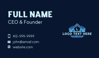 Pressure Wash Maintenance Business Card