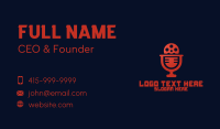 Microphone Business Card example 2