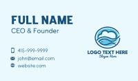 Ocean Fish Cloud  Business Card