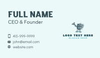 Bucket Cleaning Janitorial Business Card