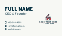 Circus Tent Playhouse Business Card