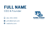 Blue Truck Movers Business Card