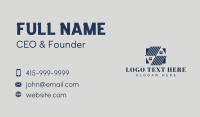 Home Construction Roofing Business Card