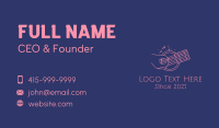 Acoustic Guitar Performer  Business Card